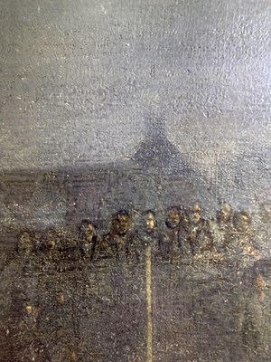 Lot 1065 - British School (19th Century) "Fight between...