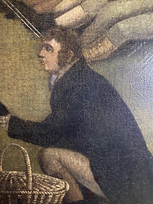 Lot 1065 - British School (19th Century) "Fight between...