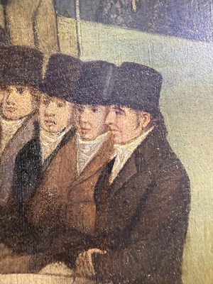 Lot 1065 - British School (19th Century) "Fight between...