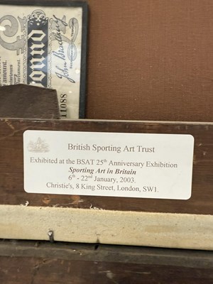 Lot 1065 - British School (19th Century) "Fight between...