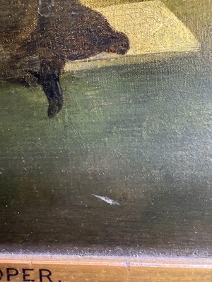 Lot 1065 - British School (19th Century) "Fight between...