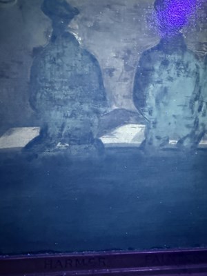 Lot 1065 - British School (19th Century) "Fight between...