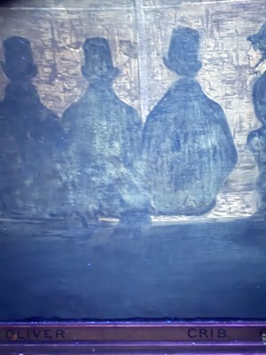 Lot 1065 - British School (19th Century) "Fight between...