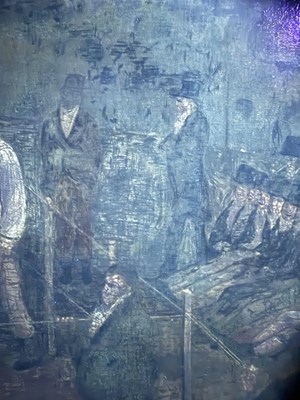 Lot 1065 - British School (19th Century) "Fight between...