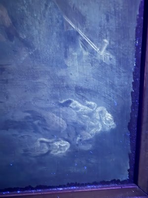 Lot 1065 - British School (19th Century) "Fight between...