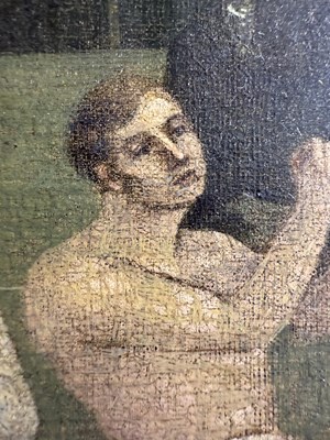 Lot 1065 - British School (19th Century) "Fight between...