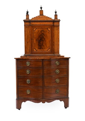 Lot 392 - A George III Mahogany, Rosewood and...