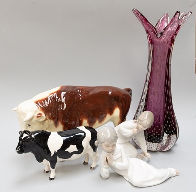 Lot 110 - Modern Ceramics and Glass including Beswick...