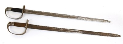 Lot 311 - Two British 1879 Pattern Artillery Bayonets,...