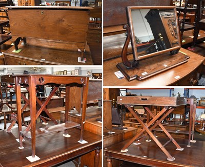 Lot 509 - A 19th Century Six Pannel Oak Kist, 90cm by...