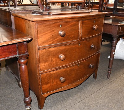 Lot 510 - A 19th Century Mahogany Chest of Drawers,...