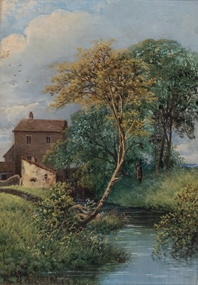 Lot 1169 - F* Buckstone (19th Century) "Mill near...