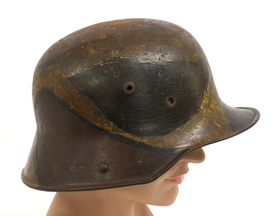 Lot 264 - A First World War German M16 Combat Helmet,...