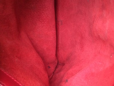 Lot 1038 - Gucci Crossbody Red Leather Bag, with...