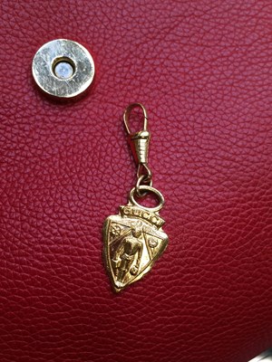 Lot 1038 - Gucci Crossbody Red Leather Bag, with...