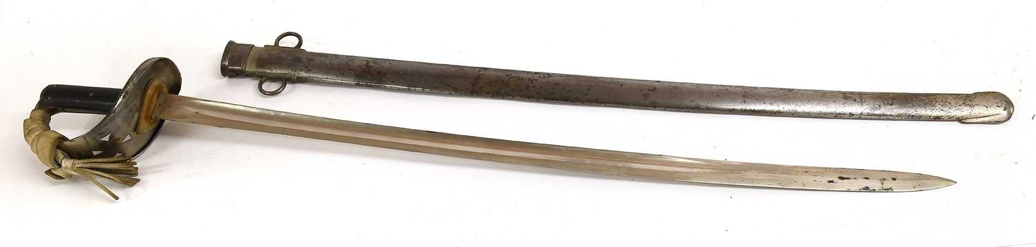 Lot 328 - A British 1885 Pattern Cavalry Trooper's Sword,...