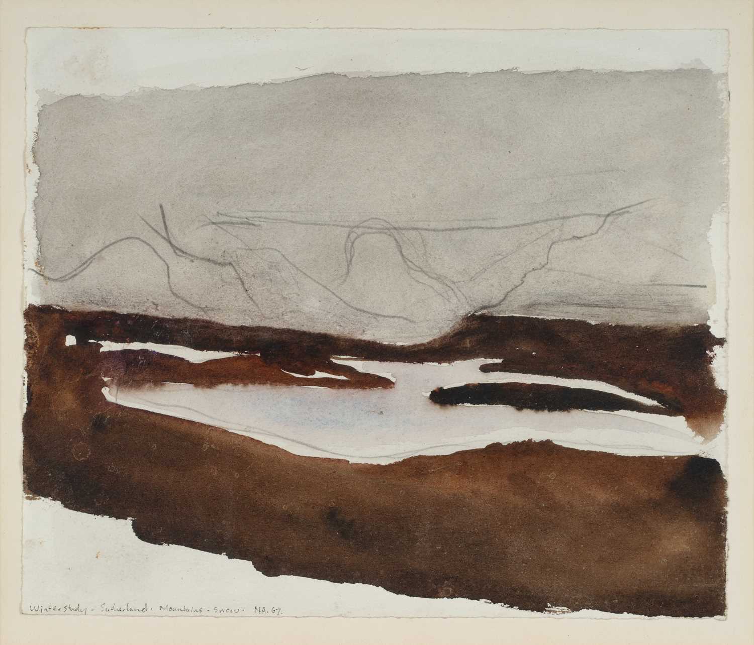 Lot 35 - Norman Adams RA (1927-2005) "Winter Study,...