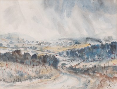 Lot 1074 - Alan Freeyer (Contemporary) Landscape Mixed...