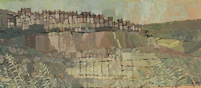 Lot 1114 - Attributed to Tom Wood (b.1955) Houses on a...