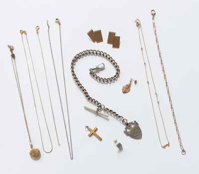 Lot 327 - A Small Quantity of Jewellery, including a...