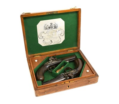 Lot 389 - A Pair of Early 19th Century Flintlock...