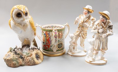 Lot 168 - A Copeland Pottery Tyg Reatiled by T. Goode &...