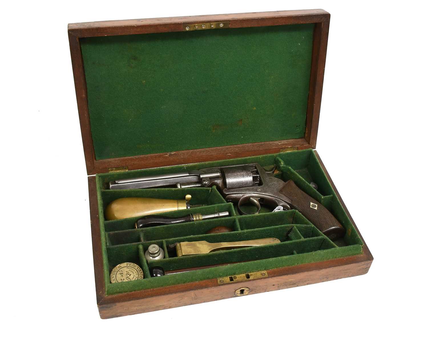 Lot 391 - A 19th Century Five Shot Double Action