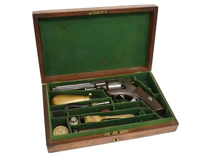 Lot 391 - A 19th Century Five Shot Double Action...