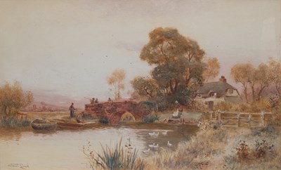 Lot 1015 - Walter Stuart Lloyd (1845-1959) "A Golden...