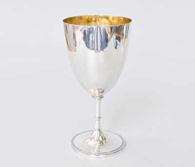 Lot 122 - A Victorian Silver Goblet, by Daniel and...
