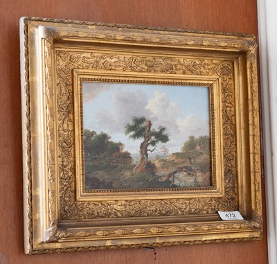 Lot 472 - British School (19th Century) River landscape...