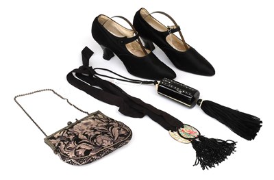 Lot 2249 - Circa 1920s Costume Accessories, comprising a...