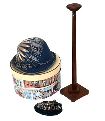 Lot 2274 - Circa 1920s Meadowbrook, California Blue Felt...