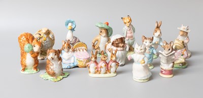 Lot 1142 - Beswick Beatrix Potter Figures, various...