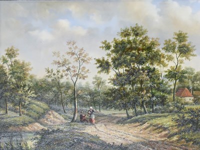 Lot 1073 - M*Beale after Thomas Thomas Landscape with...