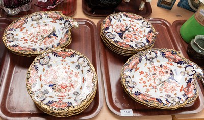 Lot 118 - A Royal Crown Derby Porcelain Dessert Service,...