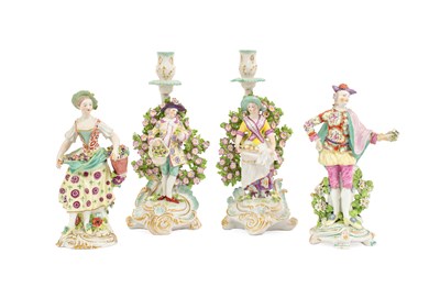 Lot 11 - A Derby Porcelain Figure of a Ranelagh Dancer,...