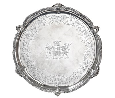 Lot A George III Silver Salver