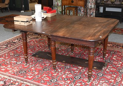 Lot 601 - A 19th Century Mahogany Dining Table, 188cm by...
