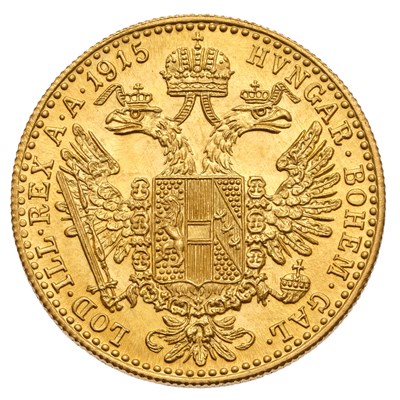 Lot 341 - Austria, Ducat 1915 Restrike, obv. Franz...