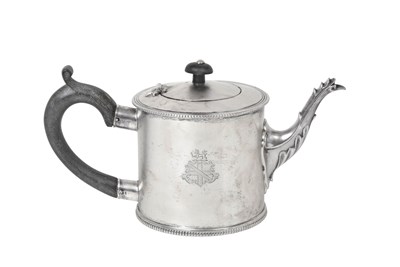 Lot A George III Silver Teapot