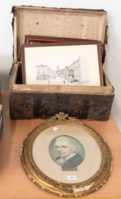 Lot 207 - Two Similar 19th Century Gilt Frames, a gilt...