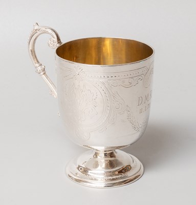 Lot 121 - A Victorian Silver Christening-Mug, by...