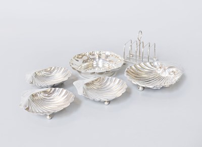 Lot 96 - A Collection of Assorted Silver, including a...