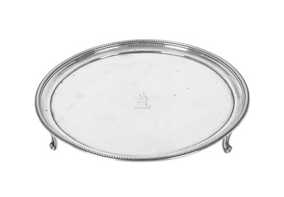 Lot A George III Silver Waiter