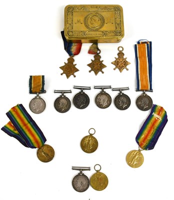 Lot 36 - A First World War Pair, comprising British War...