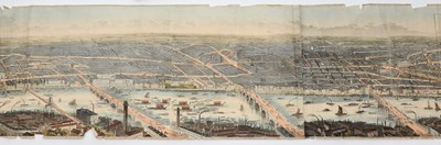 Lot 2069 - London. Panorama of London and the River...