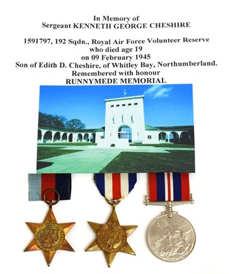 Lot 39 - A Second World War Casualty Trio, awarded to...