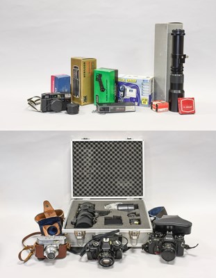 Lot 265 - Various Cameras And Lenses
