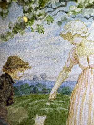 Lot 1010 - Kate Greenaway (1846-1901) "The Springtime"...